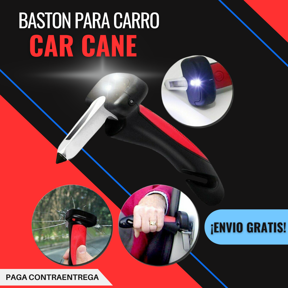 Bastón Para Carro - Diseño compacto y portátil 👌🏻